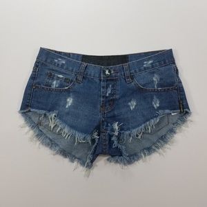One Teaspoon Distressed Shorts